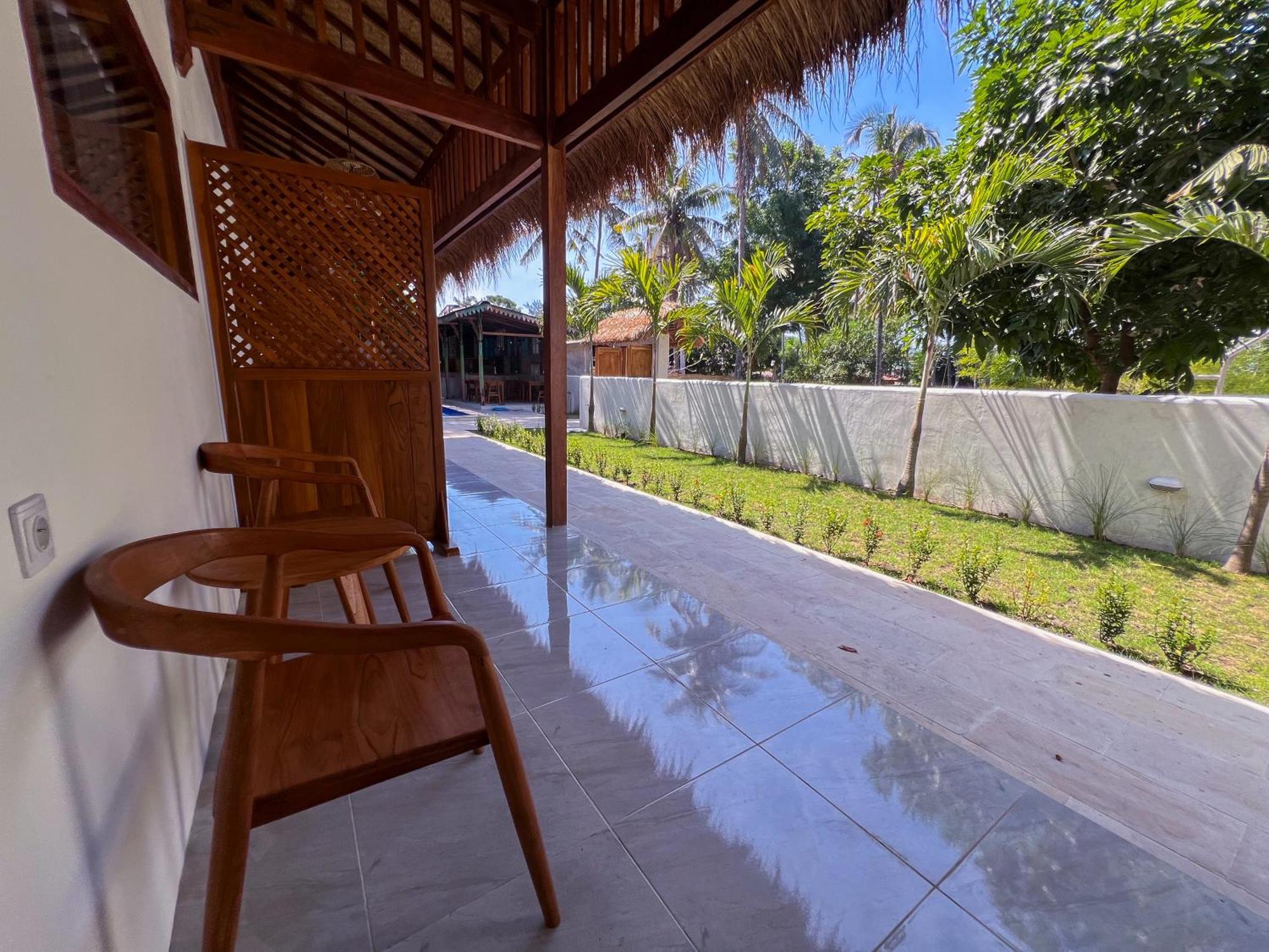 Bae Gili Inn Gili Air Esterno foto
